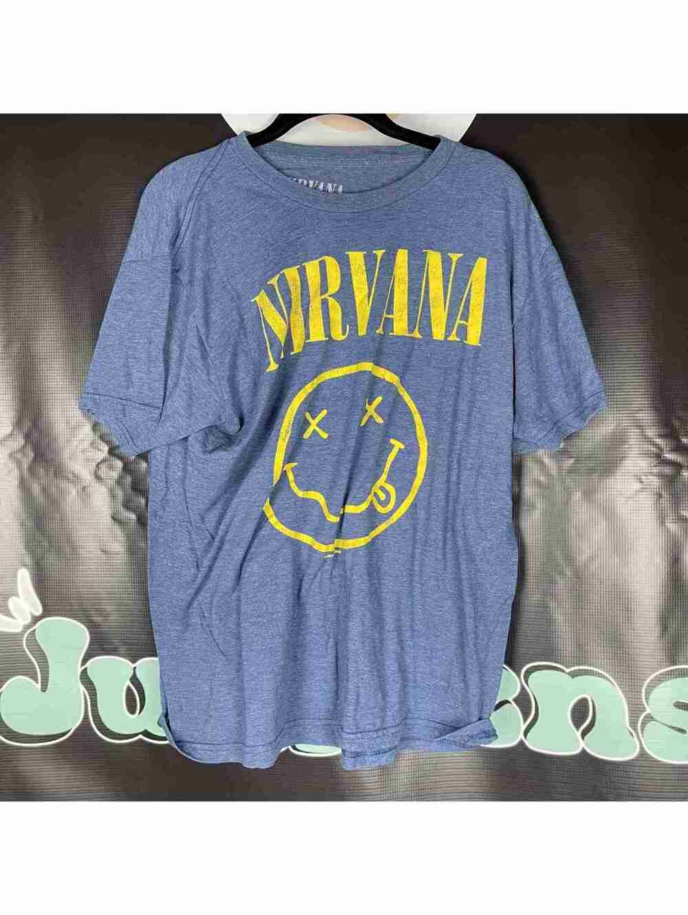 Nirvana Blue Shirt